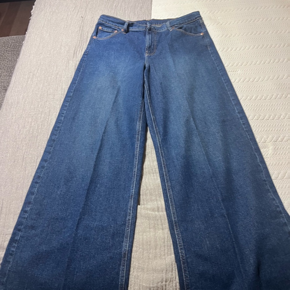 GAP Denim Flare Wide Leg Jeans